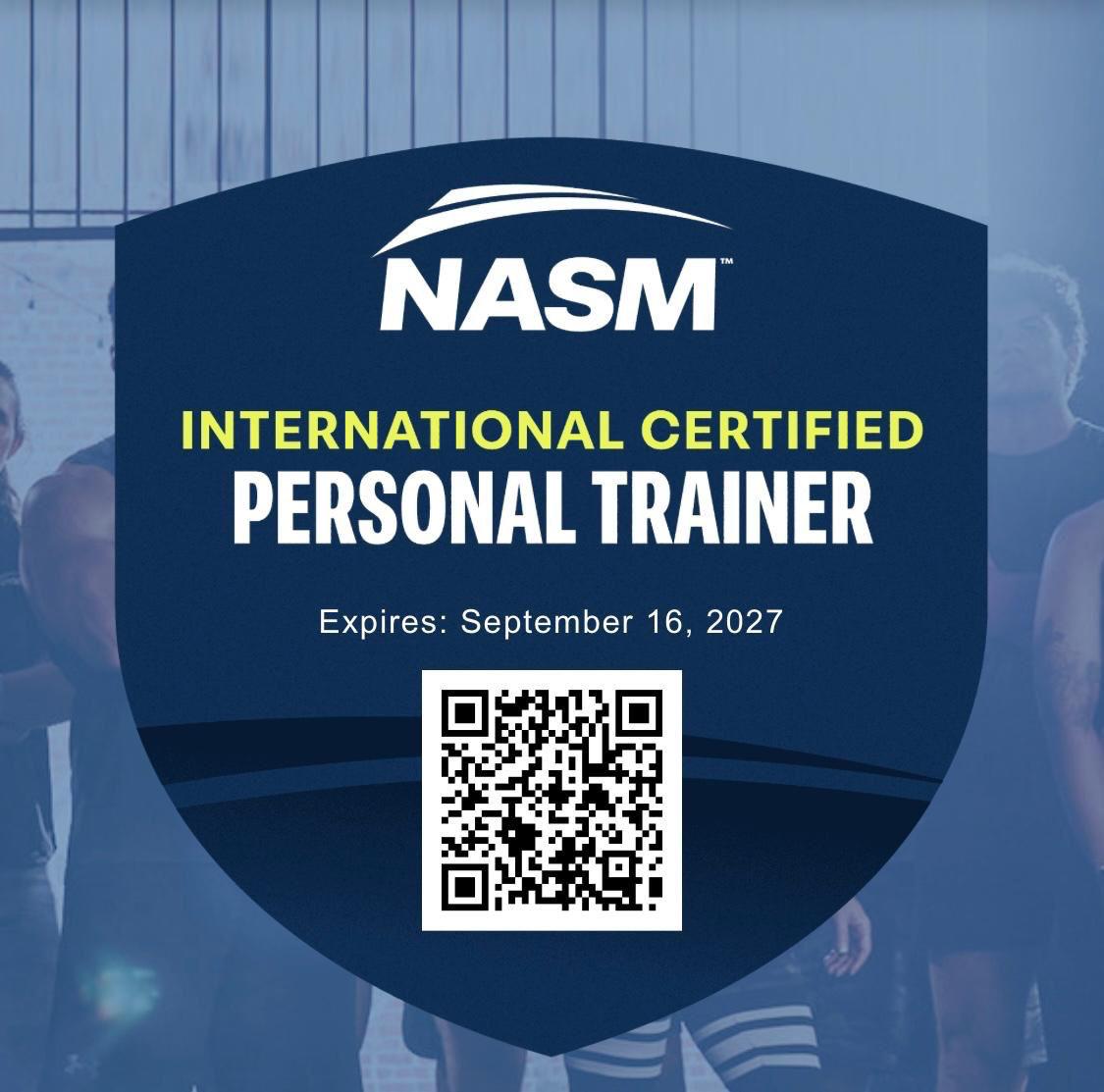 NASM Certification